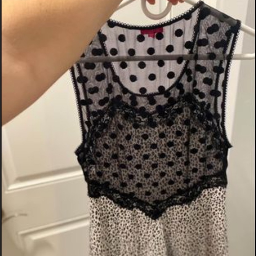 Y2K Betsey Johnson Night Gown Size Large